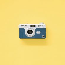 Kodak F8 Film Camera Blue Front Kodak Ultra F8 Film Camera Navy Blue