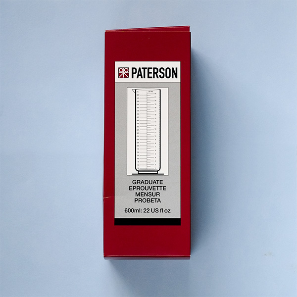 Paterson Measuring Graduate 600ml Box