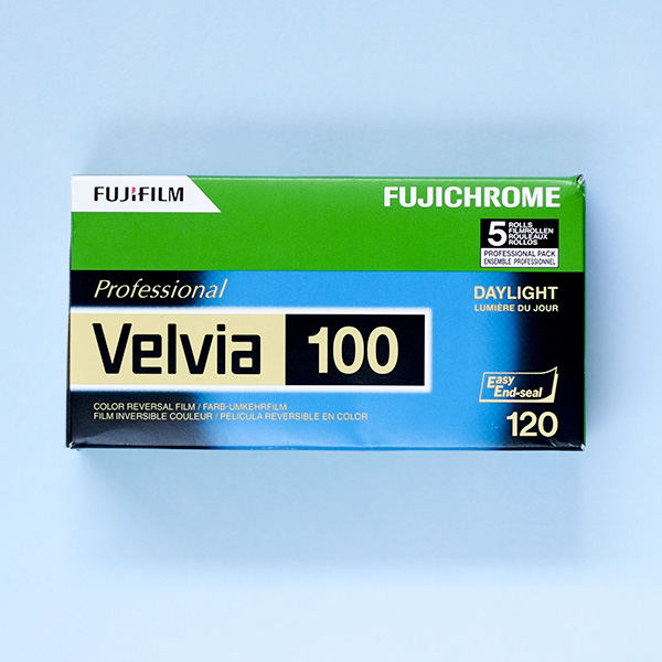 Fuji Velvia 100 120 Film 5 Pack