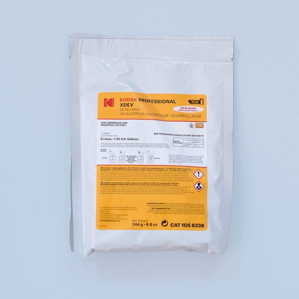 Kodak Professional XDEV Developer. New name for Kodak Xtol, same classic formula