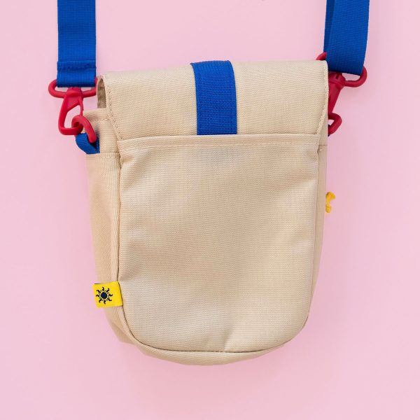 Long Weekend Crossbody Camera Pouch Creme Multi