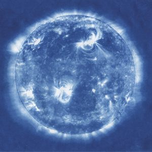 Parallax Cyanotype Paper Image © Melanie King