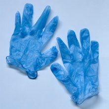 Blue Vinyl Gloves