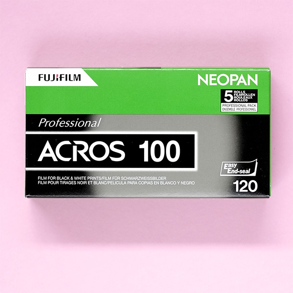 Fuji Neopan Acros 100 120 Film 5 Pack - Discontinued - Parallax