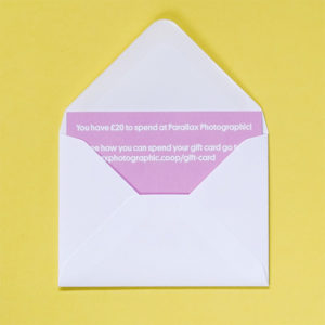 Parallax Gift Card 20 Envelope