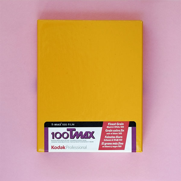Kodak T-Max 100 4x5 Film