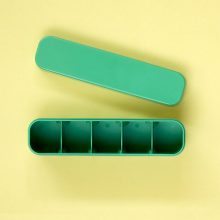 Japan Camera Hunter Film Case 35mm Green Open Japan Camera Hunter Film Case 35mm Green