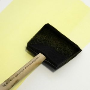 Foam Brush 3 Inch Cyanotype