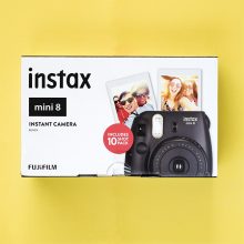 Fuji Instax Mini 8 Instant Film Camera Black