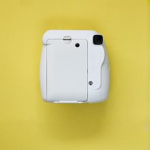 Fuji Instax Mini 8 Instant Camera White Back Fuji Instax Mini 8 Instant Film Camera White