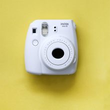 Fuji Instax Mini 8 Instant Camera White Front Fuji Instax Mini 8 Instant Film Camera White