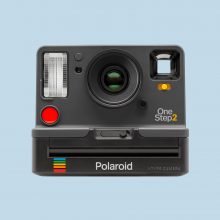 Polaroid-OneStep-2-Graphite-Camera-Front Polaroid Originals OneStep 2 Graphite