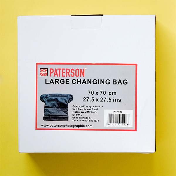 Paterson Changing Bag Home Film Developing Kit Essential