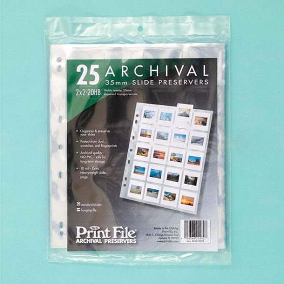 Film Storage Negative Sleeves and Boxes Parallax Photographic
