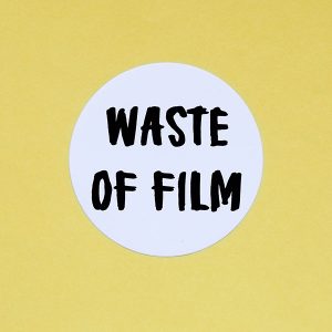 Waste Of Film Sticker Set