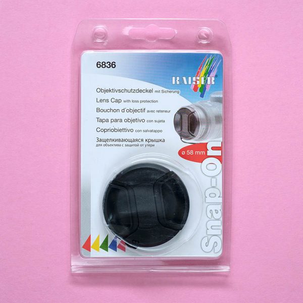 Kaiser Snap-On Lens Cap 58mm 6836 1