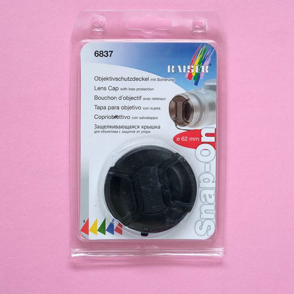 Kaiser Snap-On Lens Cap 62mm 6837 1