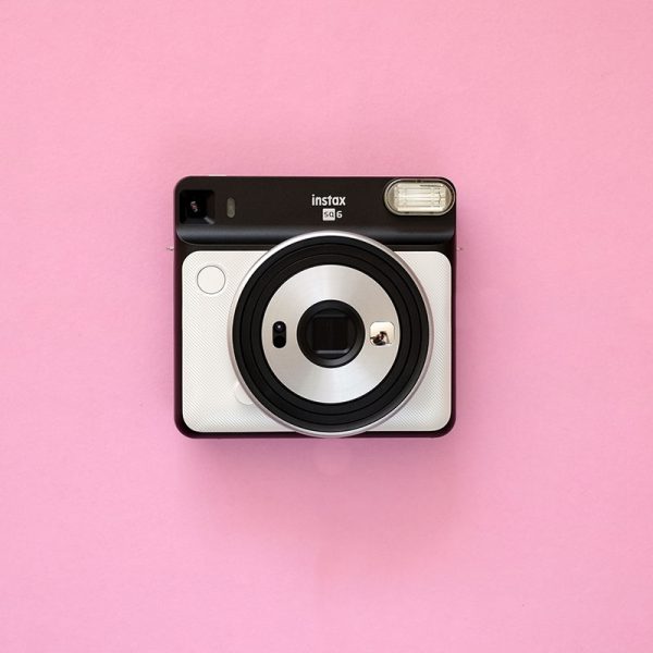 Fuji Instax Square SQ6 Instant Film Camera Pearl White