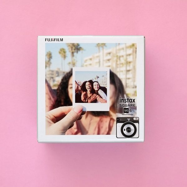 Fuji Instax Square SQ6 Instant Film Camera Pearl White