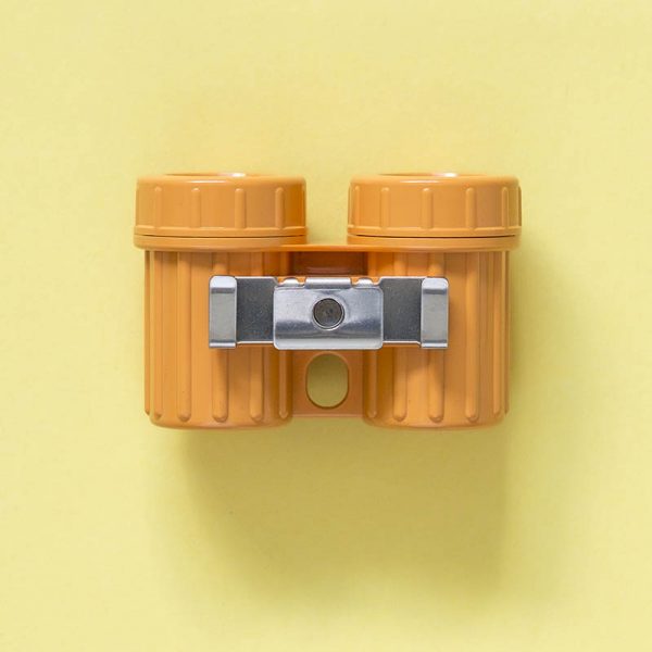 UN Twin Film Case 35mm Yellow 12 3 UN Twin Film Case 35mm Yellow With 12mm Strap Clip