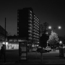 Kodak T-Max P3200 Film Review Contax G2 Night Loughborough Junction