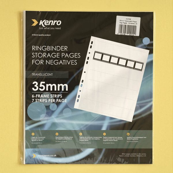Kenro 35mm Negative Storage Pages