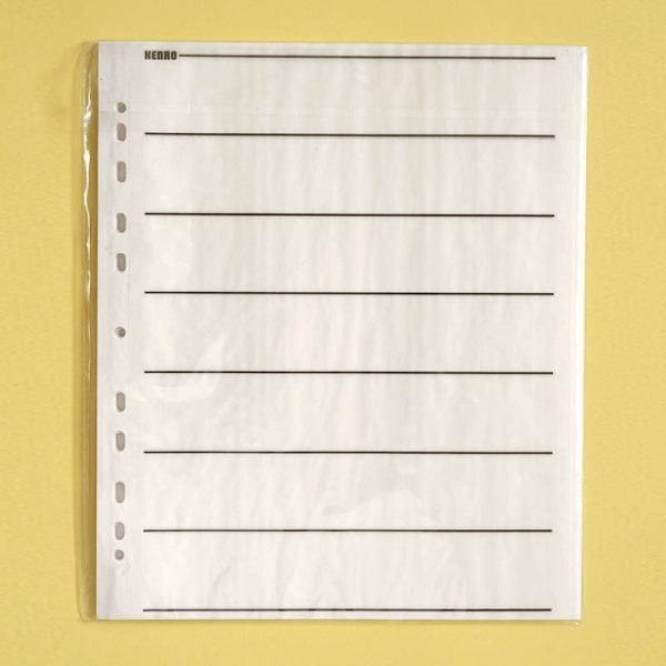 Kenro 35mm Negative Storage Pages 2 Kenro 35mm Negative Storage Pages