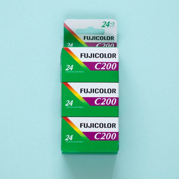 Fujicolor C200 35mm Film 24 Exposures 3 Pack