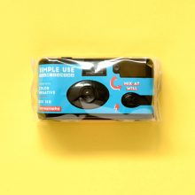 simple use reusable film camera color negative 400