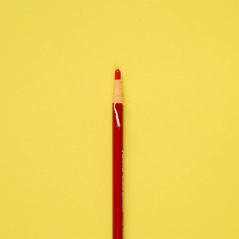 Grease Pencil Red