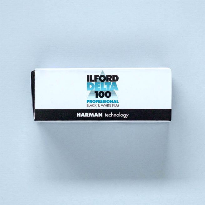 120mm Film ILFORD DELTA 100 ISO 100 120 B&W FILM - DP100