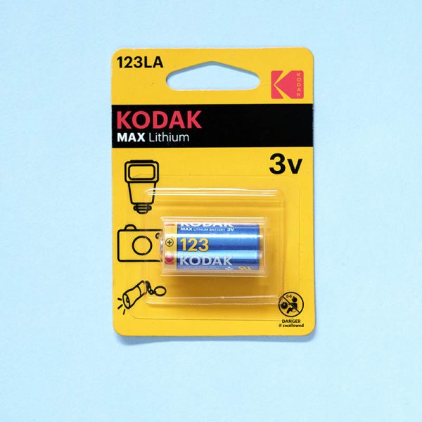 Kodak 123 3v Lithium Battery