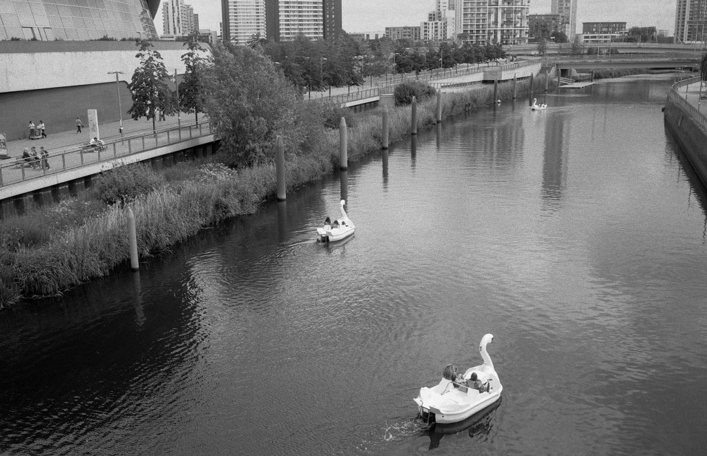 Swan Boats Kentmere Pan 100 Film 