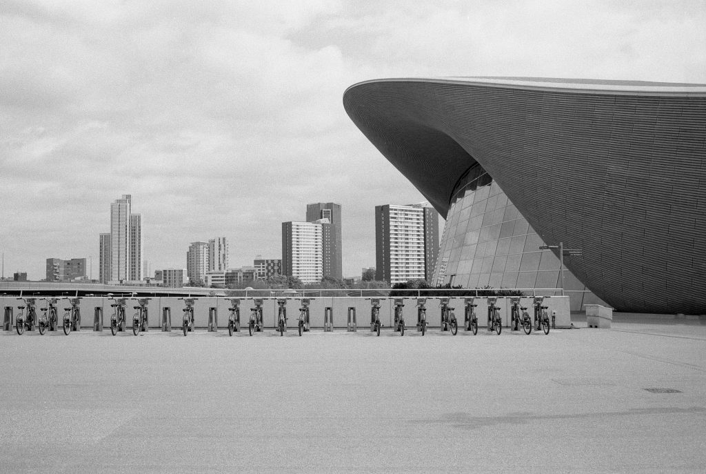 Kentmere Pan 100 Olympic Swimming Pool Stratford