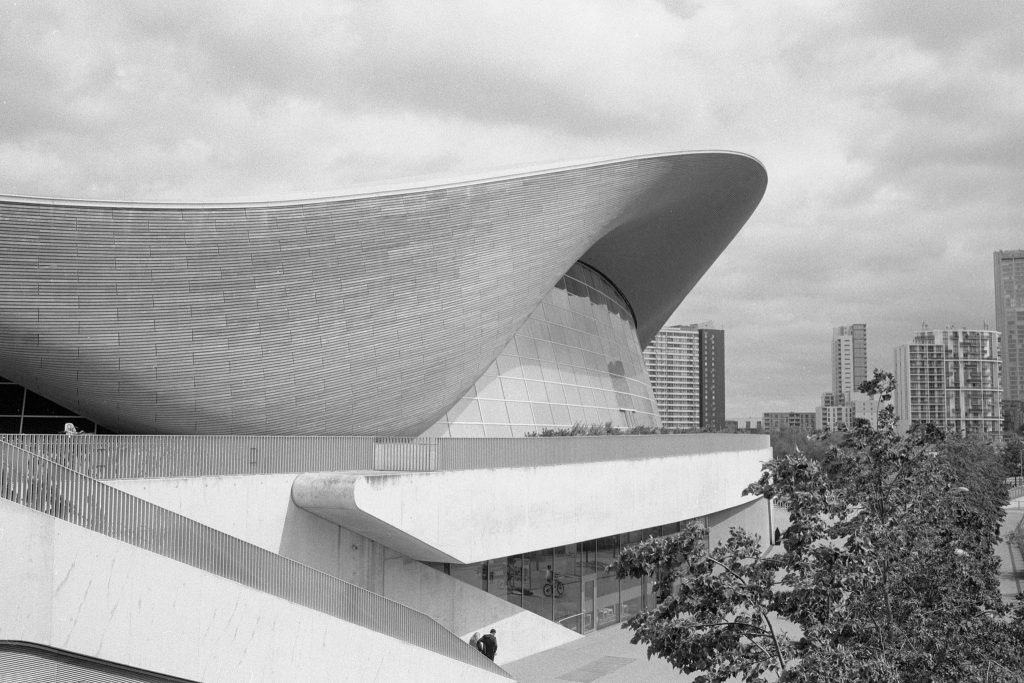 Olympic Park East London Kentmere Pan 100