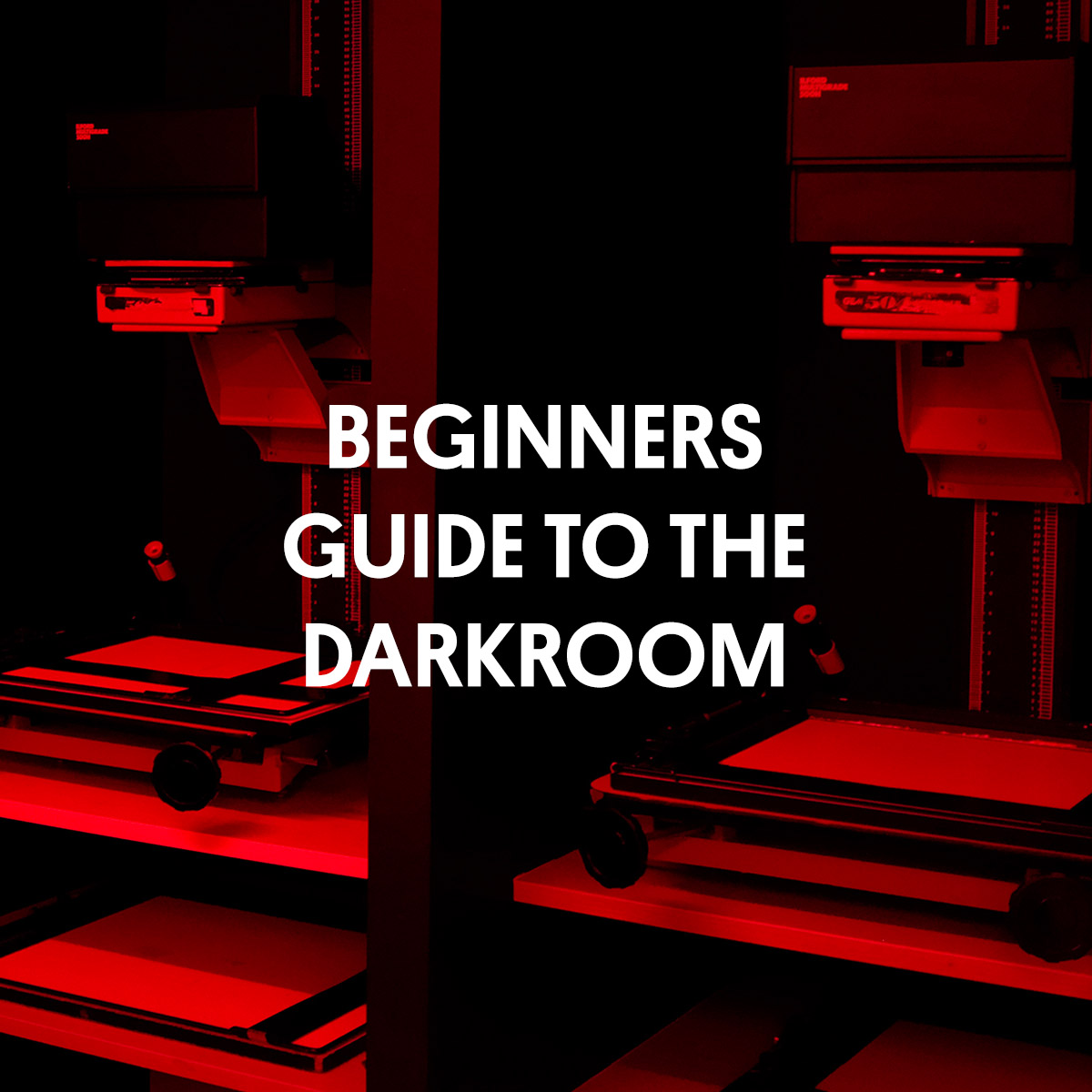 How To Make A Darkroom Print Parallax Photographic Coop