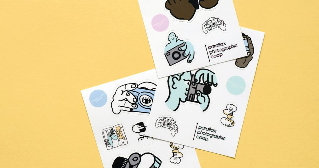 Free-Parallax-Sticker-Set