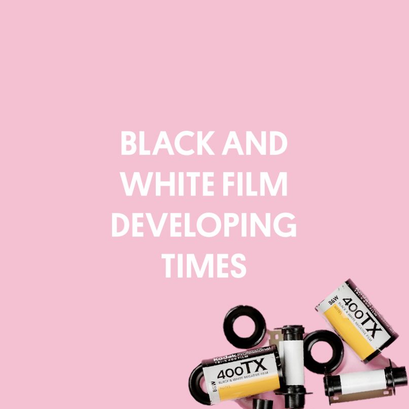 How To Develop Black and White Film Parallax Photographic