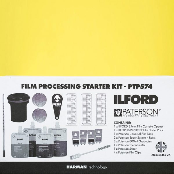 Ilford + Pasterson Film Processing Starter Kit