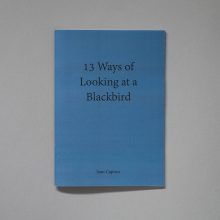 SAM CAPRON 13 Ways of Looking at a Blackbird 1 SAM CAPRON 13 Ways of Looking at a Blackbird