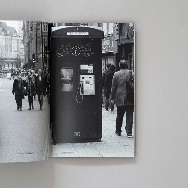CHRIS ROBERTS Kiosk 1 3 CHRIS ROBERTS Telephone Booth Black and White
