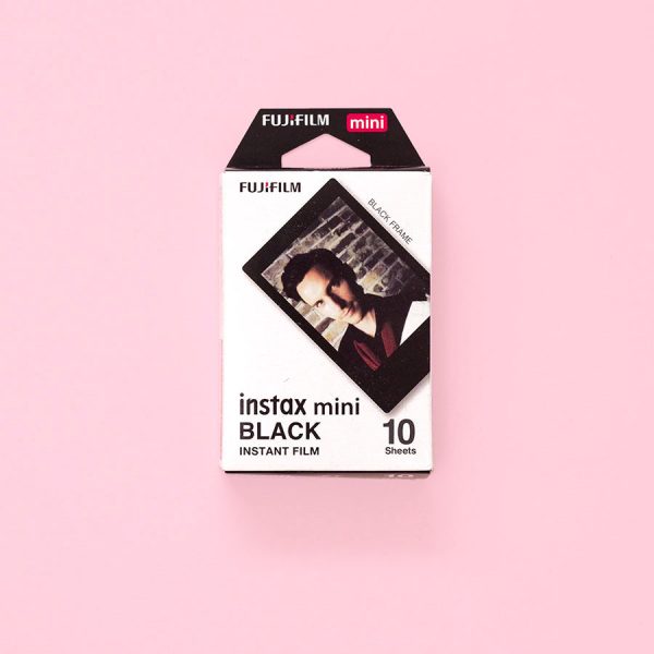 Fuji Instax Mini Black Instant Film 10 Sheets
