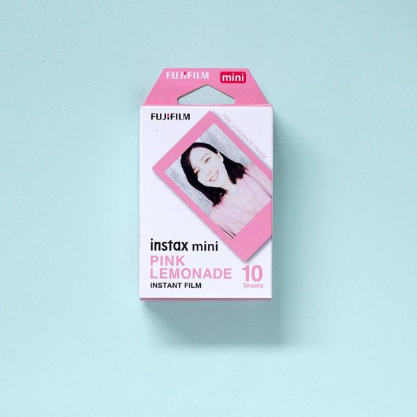 Fuji Instax Mini Pink Lemonad Instant Film 10 Sheets