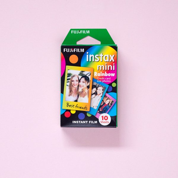 Fuji Instax Mini Rainbow Instant Film 10 Sheets