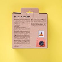 Fuji Instax Square SQ1 Instant Film Camera Terracotta Orange