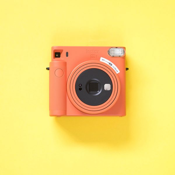Fuji Instax Square SQ1 Instant Film Camera Terracotta Orange