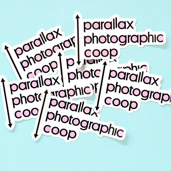 Parallax Sticker Vinyl Pink 2 Parallax Sticker Vinyl Pink