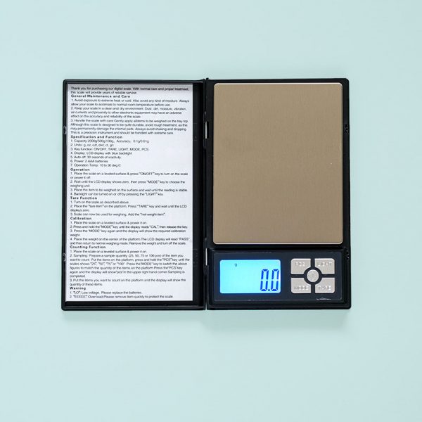 Notebook Scales 2000g