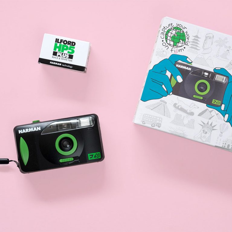 Harman EZ35 Reusable Camera And Ilford HP5 Film Parallax