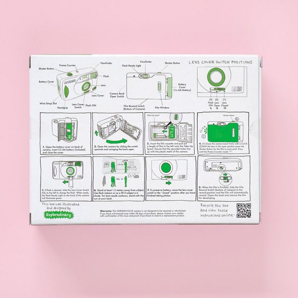Harman EZ 35 Reusable Camera Box Instructions